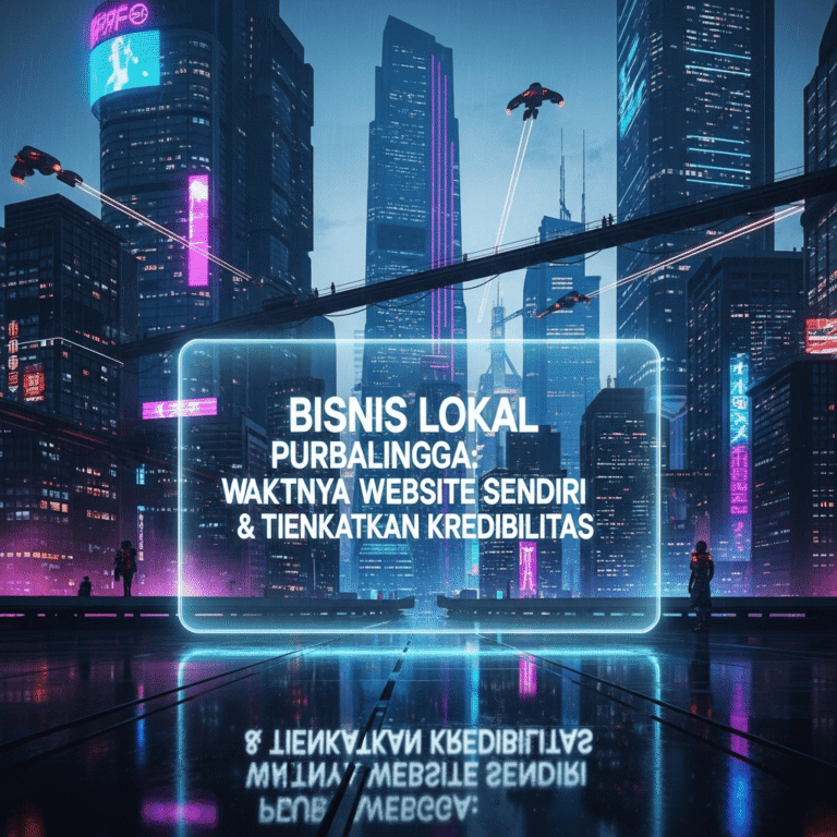 Bisnis Lokal Purbalingga: Waktunya Punya Website Sendiri & Tingkatkan Kredibilitas