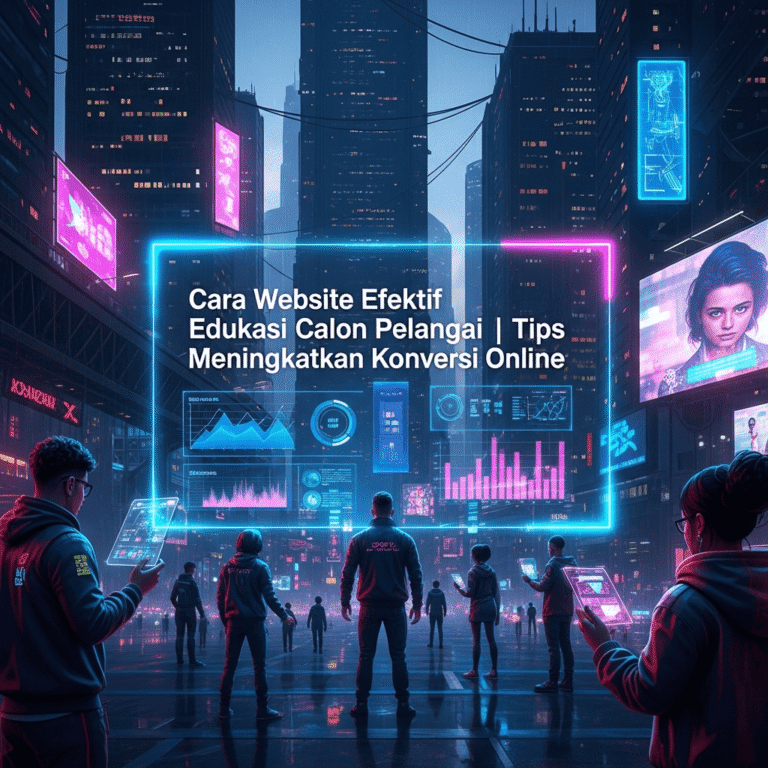 Cara Website Efektif Edukasi Calon Pelanggan | Tips Meningkatkan Konversi Online