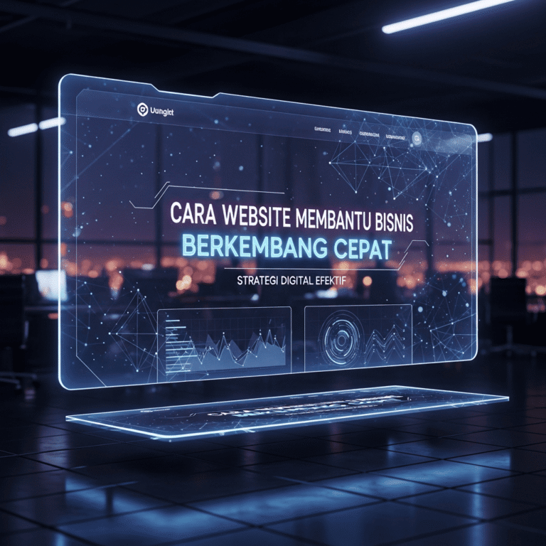 Cara Website Membantu Bisnis Berkembang Cepat | Strategi Digital Efektif