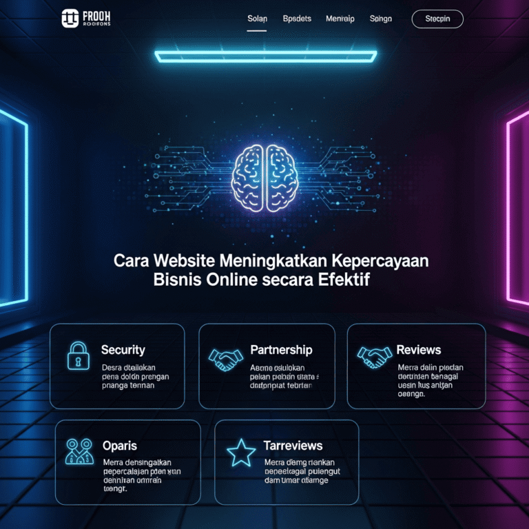 Cara Website Meningkatkan Kepercayaan Bisnis Online secara Efektif