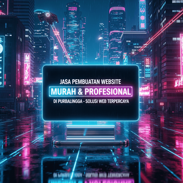 Jasa Pembuatan Website Murah & Profesional di Purbalingga – Solusi Web Terpercaya