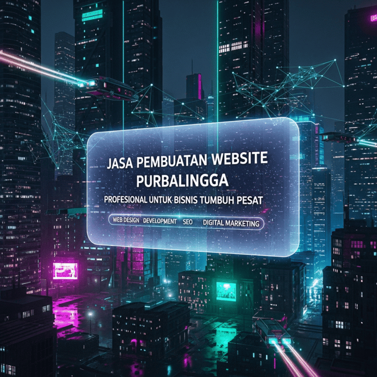 Jasa Pembuatan Website Purbalingga Profesional untuk Bisnis Tumbuh Pesat