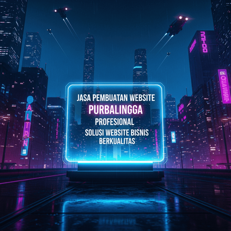 Jasa Pembuatan Website Purbalingga Profesional – Solusi Website Bisnis Berkualitas