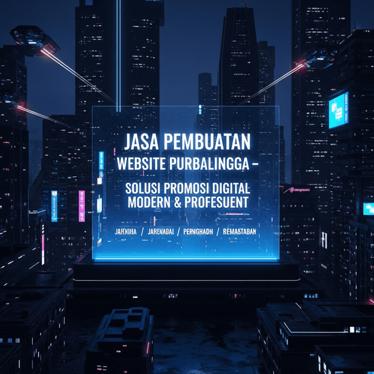 Jasa Pembuatan Website Purbalingga – Solusi Promosi Digital Modern & Profesional