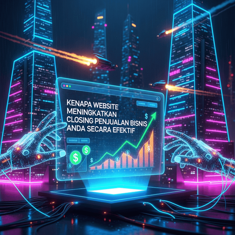 Kenapa Website Meningkatkan Closing Penjualan Bisnis Anda secara Efektif