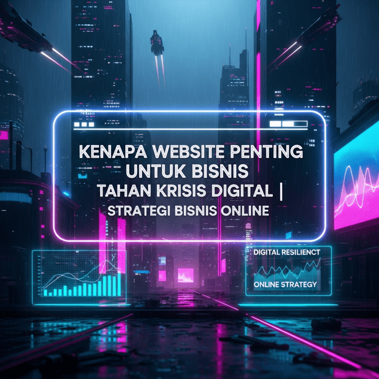 Kenapa Website Penting untuk Bisnis Tahan Krisis Digital | Strategi Bisnis Online