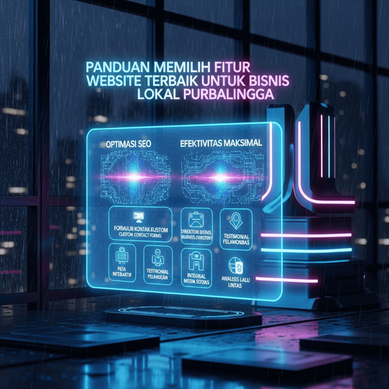 Panduan Memilih Fitur Website Terbaik untuk Bisnis Lokal Purbalingga – Optimasi SEO & Efektivitas Maksimal
