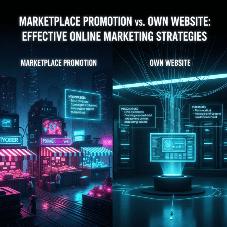 Perbandingan Promosi Marketplace vs Website Sendiri: Strategi Pemasaran Online Efektif