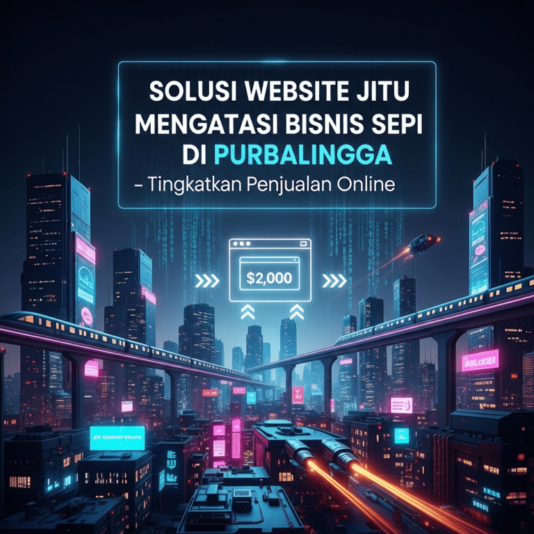 Solusi Website Jitu Mengatasi Bisnis Sepi di Purbalingga – Tingkatkan Penjualan Online