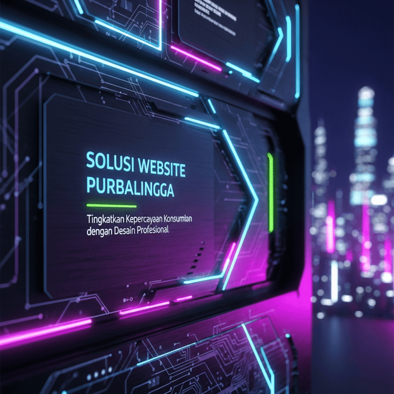 Solusi Website Purbalingga: Tingkatkan Kepercayaan Konsumen dengan Desain Profesional