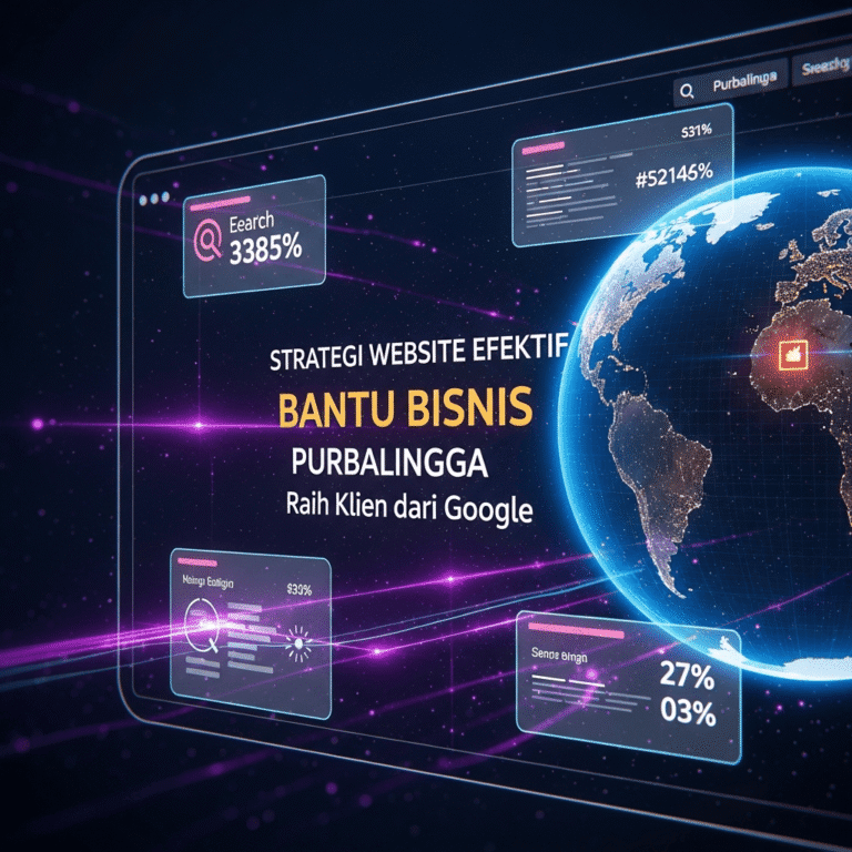 Strategi Website Efektif Bantu Bisnis Purbalingga Raih Klien dari Google