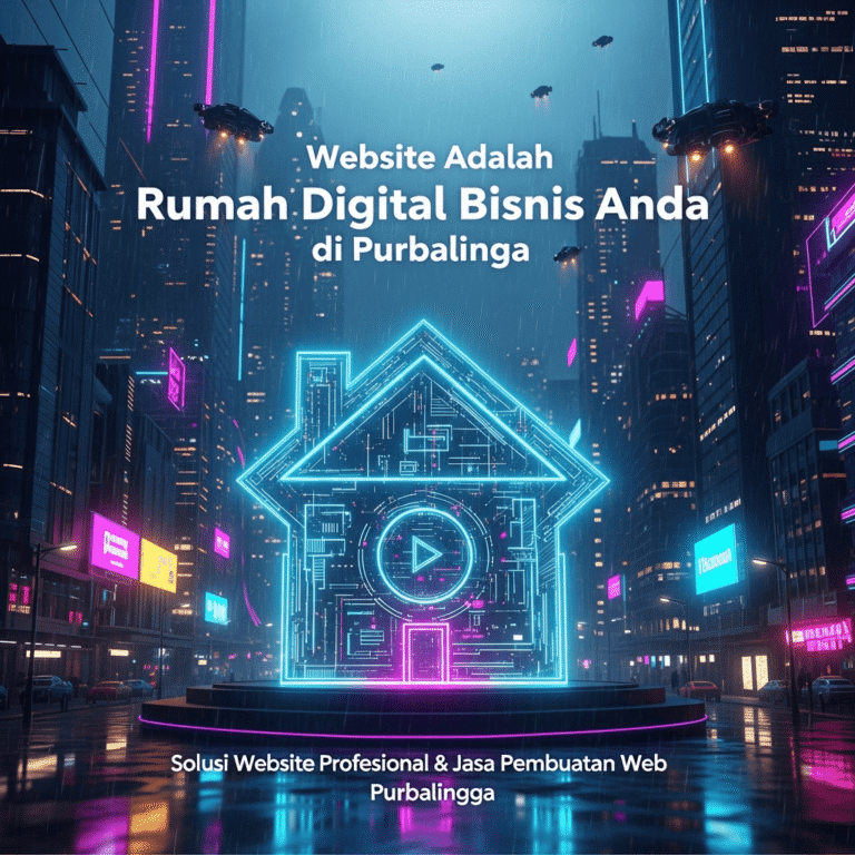 Website Adalah Rumah Digital Bisnis Anda di Purbalingga – Solusi Website Profesional & Jasa Pembuatan Web Purbalingga