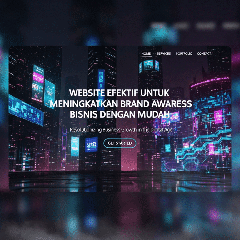 Website Efektif untuk Meningkatkan Brand Awareness Bisnis dengan Mudah