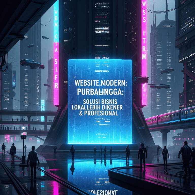 Website Modern Purbalingga: Solusi Bisnis Lokal Lebih Dikenal & Profesional