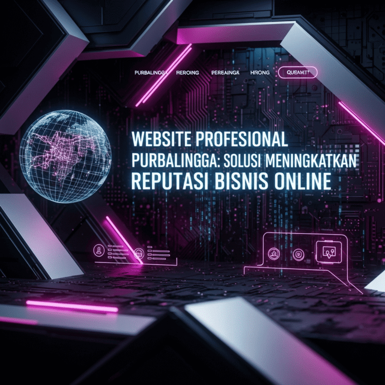 Website Profesional Purbalingga: Solusi Meningkatkan Reputasi Bisnis Online