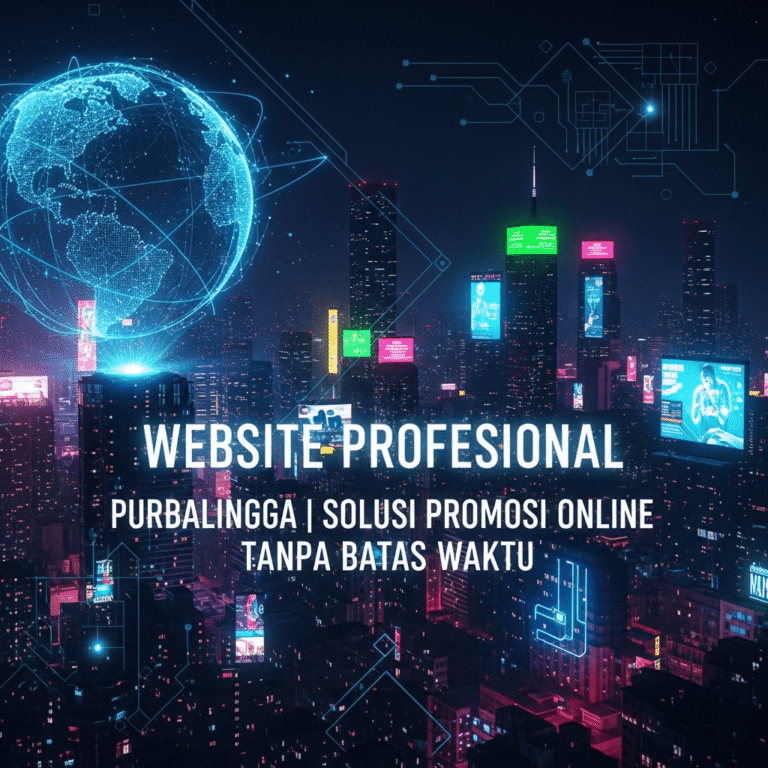 Website Profesional Purbalingga | Solusi Promosi Online Tanpa Batas Waktu