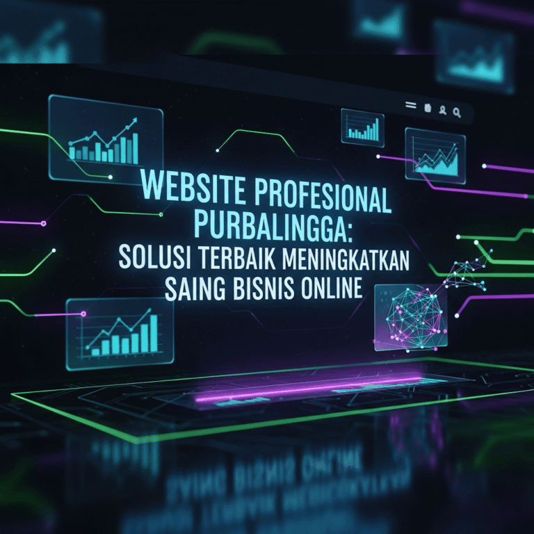 Website Profesional Purbalingga: Solusi Terbaik Meningkatkan Daya Saing Bisnis Online